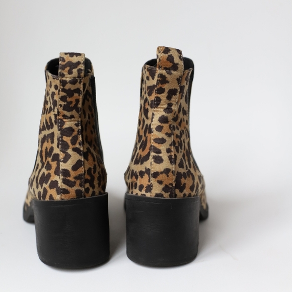 H&M Divided Leopard Print Ankle Booties - Picture 3 of 11